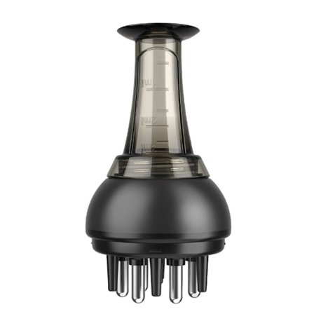 Bærbar hodebunnsmassasjeholder for organisering av flytende kam, fremmer hårvekst og lindrer tretthet i hodebunnen