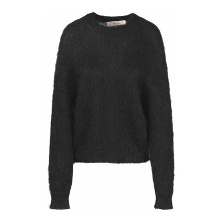Jucca Round-neck Knitwear , Zwart , Dames , Maat: L Truis