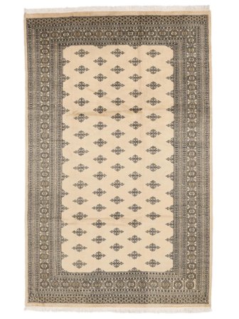 Medaille Pakistan Bokhara 2Ply Vloerkleed 202X310 Wol