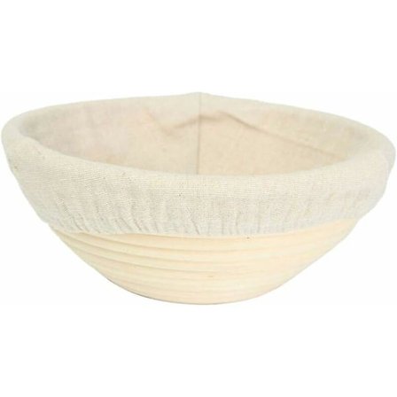 Banneton Brød med Lin og Rattan Brødkurv, Rattan