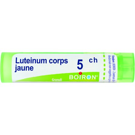 Boiron Luteinum Corps Jaune Granuli 05Ch Tubo 4g