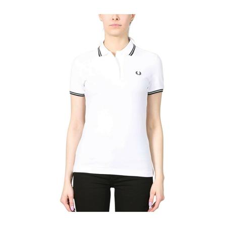 Fred Perry, Polo Shirts Wit, Dames, Maat:XS