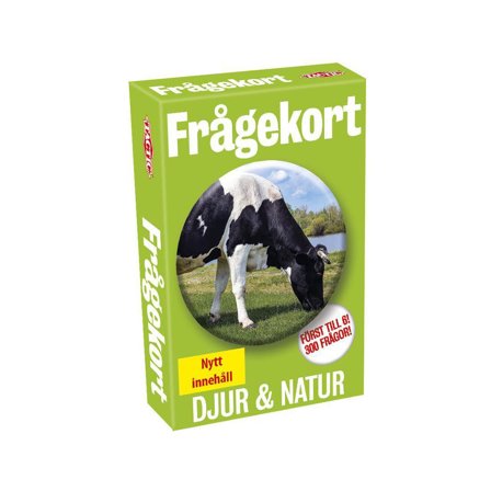TACTIC Spel Frågekort, Djur & Natur - Lyreco - Skola och förskola - Lekmaterial - Sällskapsspel