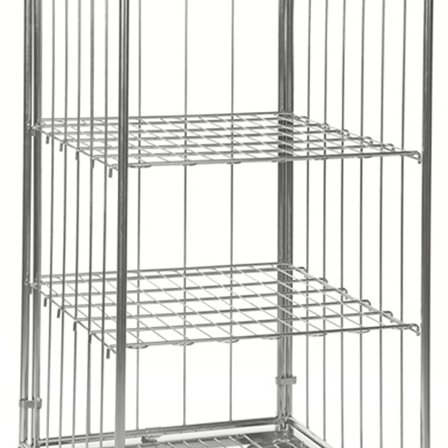 Nettinghylle 720x800 mm, passer til rullecontainer 720x800 mm