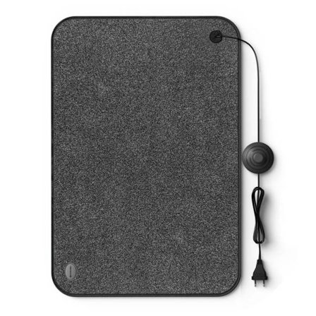 Björn&Schiller Elektrisk värmematta 40×60 cm 75W, strömav brytare, värme till fötterna, golv kontor/hem, sladd 210 cm