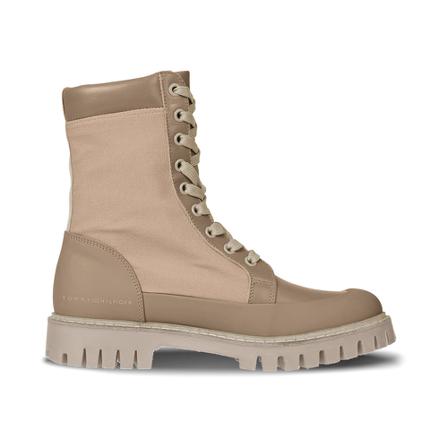 Tommy Hilfiger Lace-up Laarzen , Beige , Dames , Maat: 40 EU Laarzen