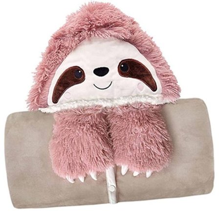 Laiskiaislahja naisille, puettava peitto, laiskiaislahjoja, sohvan peitto, laiskiainen pehmopeitto, pörröinen sarjakuva laiskiainen pehmopeitto, söpö 