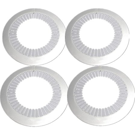 Väggfläns Enkel installation Plast Radiator Vattenrör Avloppsrör Lock Krage Väggrör Lock Dekoration Rör Lock, Rör Lock Lock