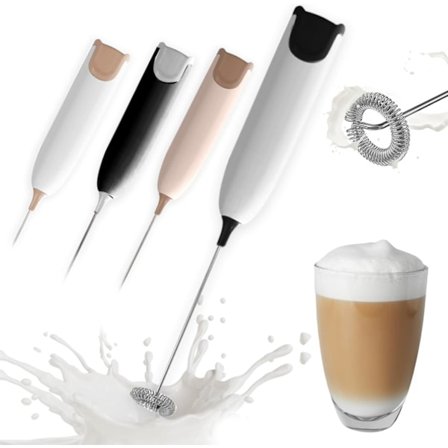 Elektrisk mælkeskummer - til ideel skumnydelse (hvid)