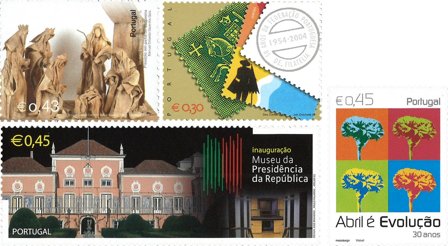 Portugal - Fire særmærker - Postfrisk sæt 4v