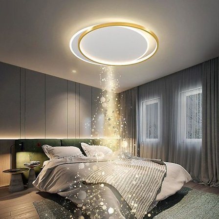 LED Taklampe 45cm Klyngedesign Flush Mount