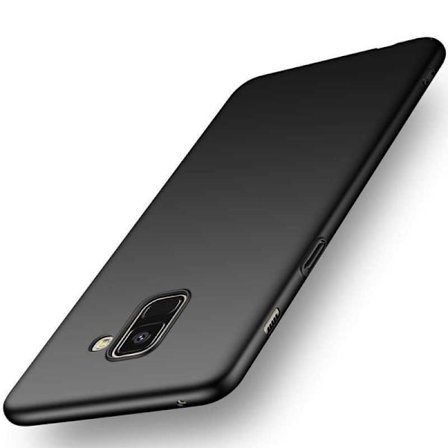 Samsung J6 2018 Ultra Thin Matte Black Cover Basic V2