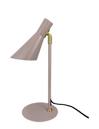 Dyberg Larsen | Dl12 Mini Bordlampe Beige Messing | H37CM