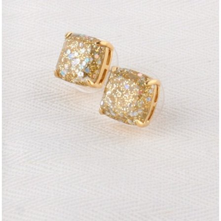 K-serie fyrkantiga harts kristall små färgade paljettörhängen, som en gåva till alla hjärtans dag, mors dag och födelsedag (kse0558)