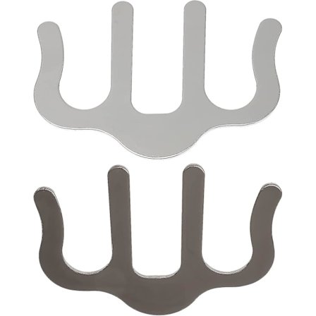 2 stk. Musikbogsklips Musikpapirholderklips Metal Musiksideklips Til Pianonoter Keyboard Notenstativer Assorterede Farver