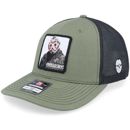 Scenes - Grön trucker Keps - Fredagsmys 112 Split Loden/Black Trucker @ Hatstore