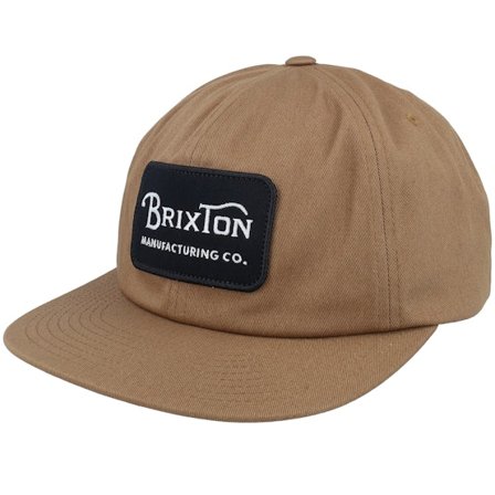 Brixton - Brown - snapback - Cap - Grade HP Dark Tan Snapback - Hatstore