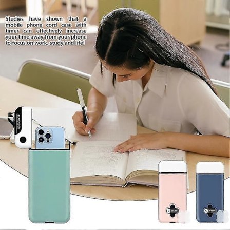 Mobiltelefon Låseboks med Timer, Hjælper med at Være Selvdisciplineret og Fokuseret