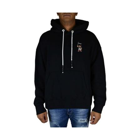 Palm Angels - Hood Tröjor - Svart - Herr - Storlek: L, Herr, Storlek: L