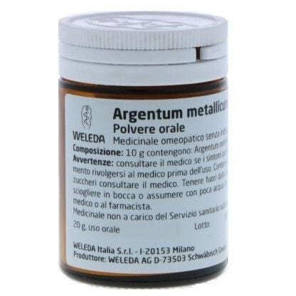 Weleda Argentum Metallicum D6 Trituration 20g