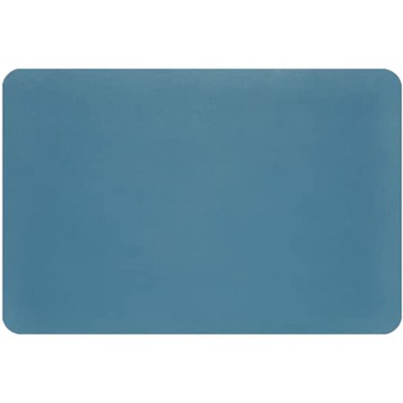 Kaffeunderlag Absorberende Gummimåtte med Gummibagside til Køkkenbord, Kaffe Bar Tilbehør Blå 30 x 40 cm