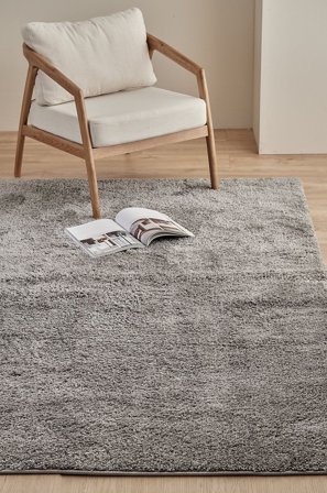 &Home - Ryamatta Lugo - Grå - Lugg & ryamattor - 130X190 - Från Homeroom