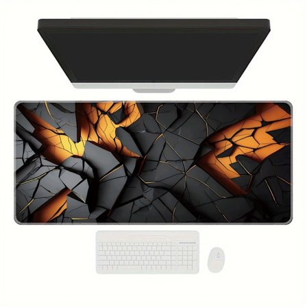 Musmatta - Med halkfri gummibas, för tangentbord och mus (nr 191, 31,5 x 15,5 x 0,12 tum)