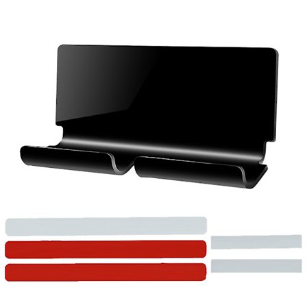 Robust vægmonteret telefonholder opladningsstativ fjernbetjeningsboks stikkontakt