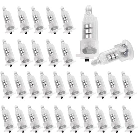 30 Mini LED Ballongljus, Varmt Vita LED-Lyktor för Bröllop, Festdekoration