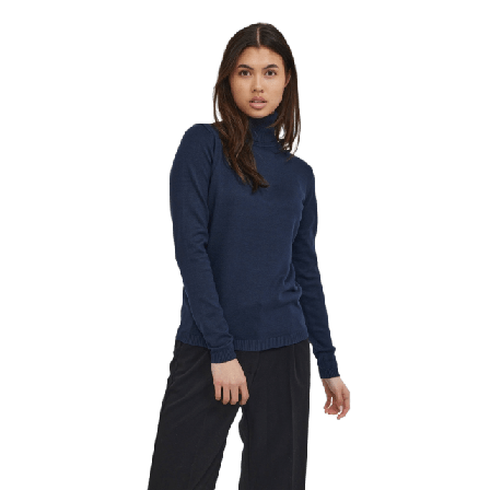 Soft Rebels Srmarla Rollneck Knit Tröjor Dam Blå M