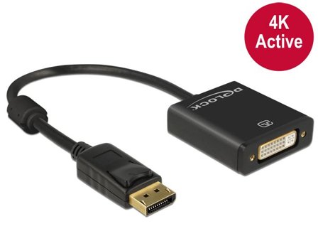 Delock DisplayPort-adapter - 20 cm