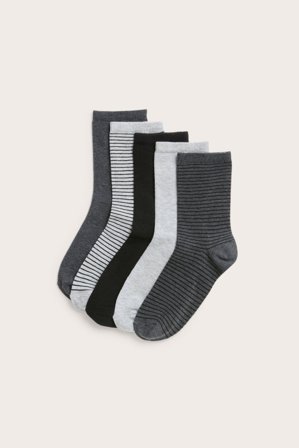 Kappahl | Skarpetki 5-pak | Szary melanż
