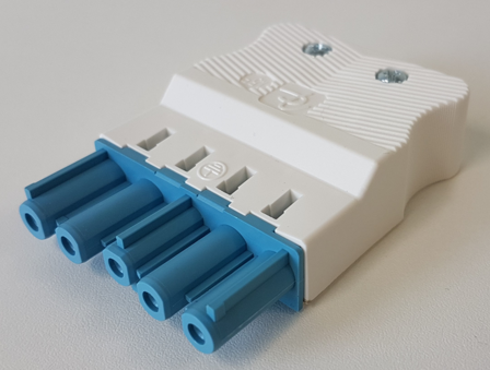 Gycom 128191 Hylsekontakt 5-polet, 20 A, 0,19 kWh, 4 kV, IP20 11,3-12,3 mm, Stikkontakter & kabler