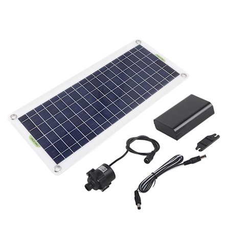 Solar vattenpump kit 30w polysilikon solpanel fontän pump kit för soldriven fontän damm Hydroponics trädgårdar