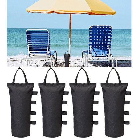 Hiekkasäkkisetti 4 kpl paviljonkeihin, telttoihin, katoksiin, jalkapainoihin, hiekkasäkkeihin, ulkokäyttöön, paviljonkeihin, puutarhatelttoihin, 