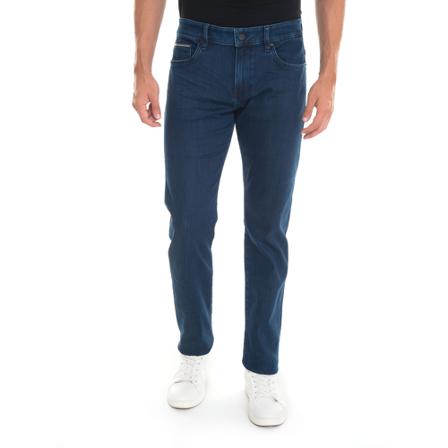 Hugo Boss - Straight - Blå - Herr - Storlek: W36, Herr, Storlek: W36