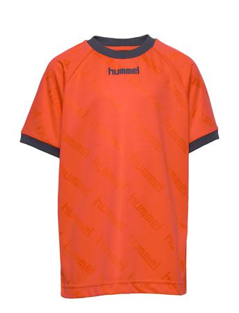 Hmllucas T-Shirt S/S Orange Hummel