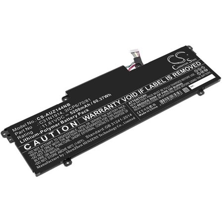 Batteri till Notebook, Bärbar dator för Asus Zenbook 14 UX435EG-AI084T m.fl.