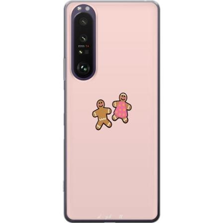 Sony Xperia 1 III Genomskinligt Skal Papparkakor
