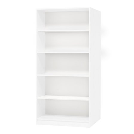 Büroregal THEO, 2100 x 1000 x 580 mm, weiß