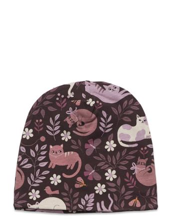 Jersey Beanie Cats Accessories Headwear Hats Beanies Multi/mønstret Lindex