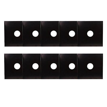 12-tums LP- cover Återförslutningsbara yttre ärmar Kompositpapperspåse för LP 3LP vinylskivor förvaringspåsar 10 stycken