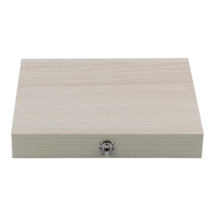 Trækasse med lås til opbevaring af laboratorieglas præparerede mikroskopobjektglas opbevaringsværktøj