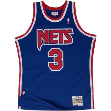 Mitchell & Ness New Jersey Nets Drazen Petrovic Swingman-tröja Royal Royal M