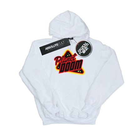 Ready Player One Boys Planet Doom Logo Hoodie 5-6 år Vit