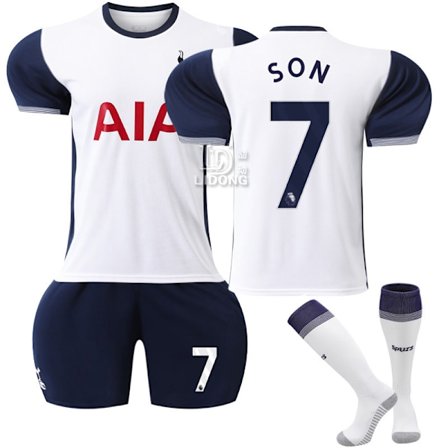 Son 7 Tottenham Hotspur 24-25 hjemmefotballdrakt for voksne og barn for den nye sesongen 9-WELLNGS
