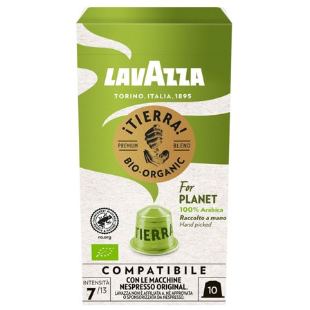 Lavazza ¡Tierra! For Planet Organic kaffekapslar, 10 st | Matlagning > Skafferiet > Te- och Kaffekapslar > Kaffekapsler | Bagaren och Kocken