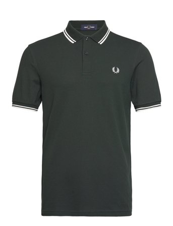 Fred Perry Twin Tipped Fp Shirt - Green - XXXL