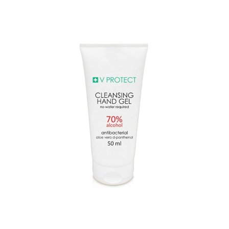 3-pack 50 ml Handsprit i gelé form - V Protect med Aloevera