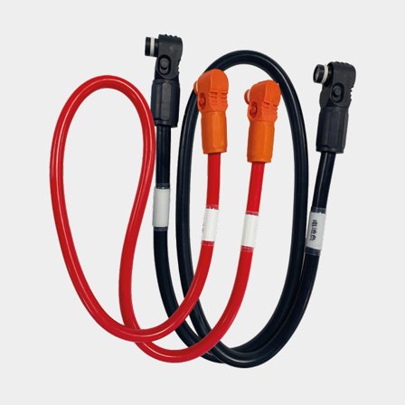 Cavi batteria ePropulsion, nero / rosso, 35 mm², 45 cm, adatti per batterie E